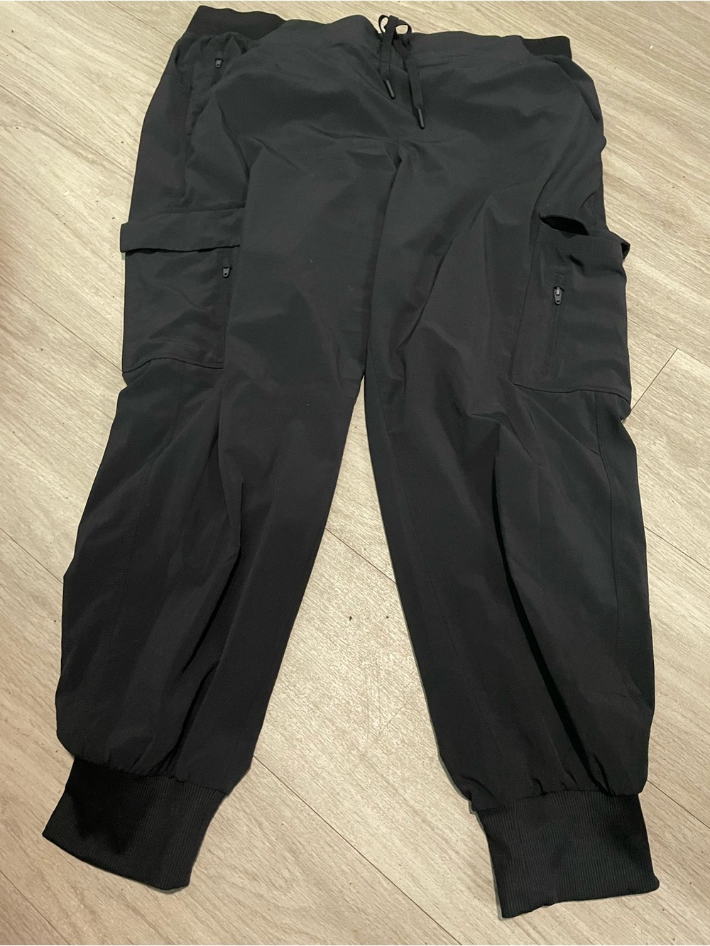all in motion Black Women's Cargo Jogger Track Pants